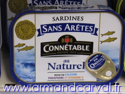 Conserves de sardines