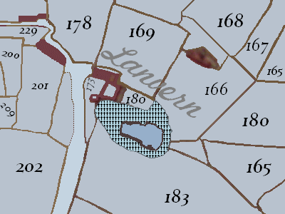Bourg et cimetière de Lanvern
