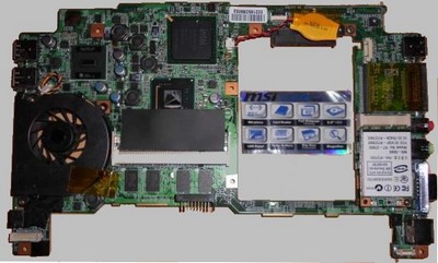 MSI U 100 avec nouveau clavier AZERTY